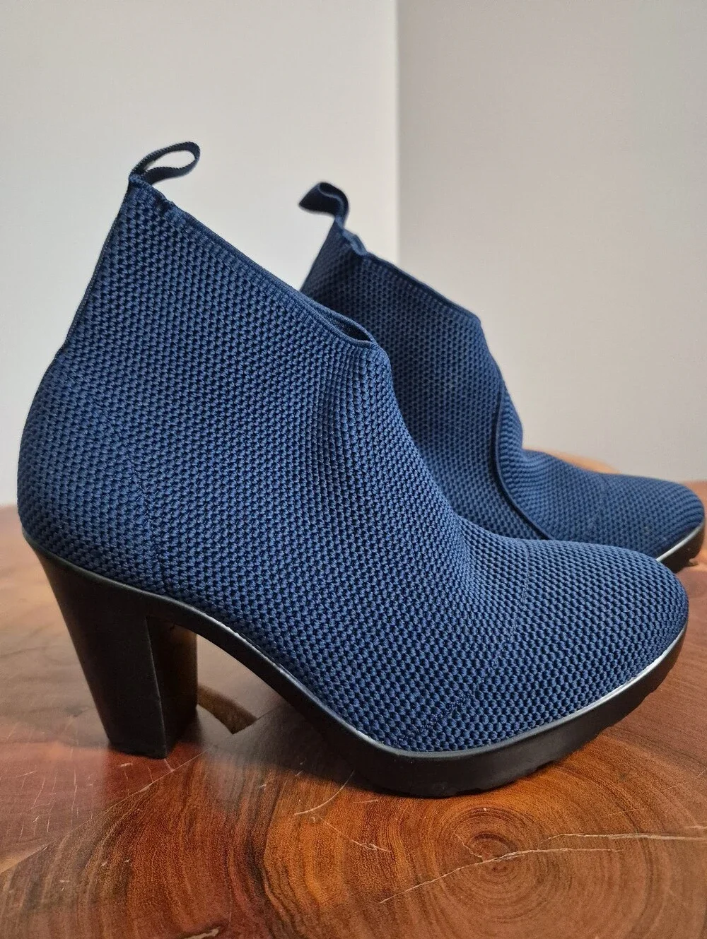Charleston Shoe Co. Telfair Boot Blue - 7